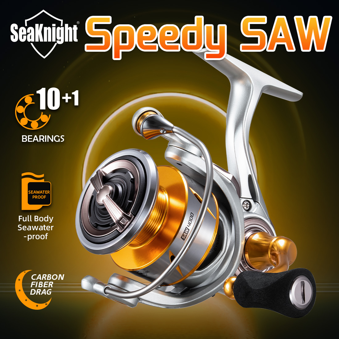 SeaKnight Brand Speedy SAW Sal - огляд і ціна Daiwa Reel Bg