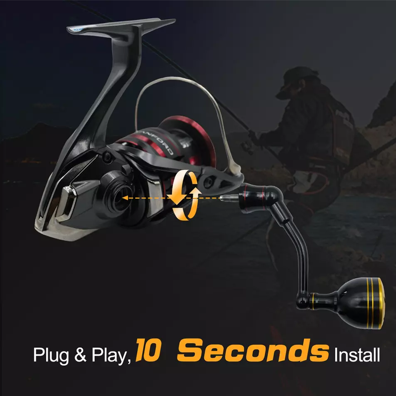63mmPower Handle for Shimano S - огляд і ціна Daiwa Reel Bg
